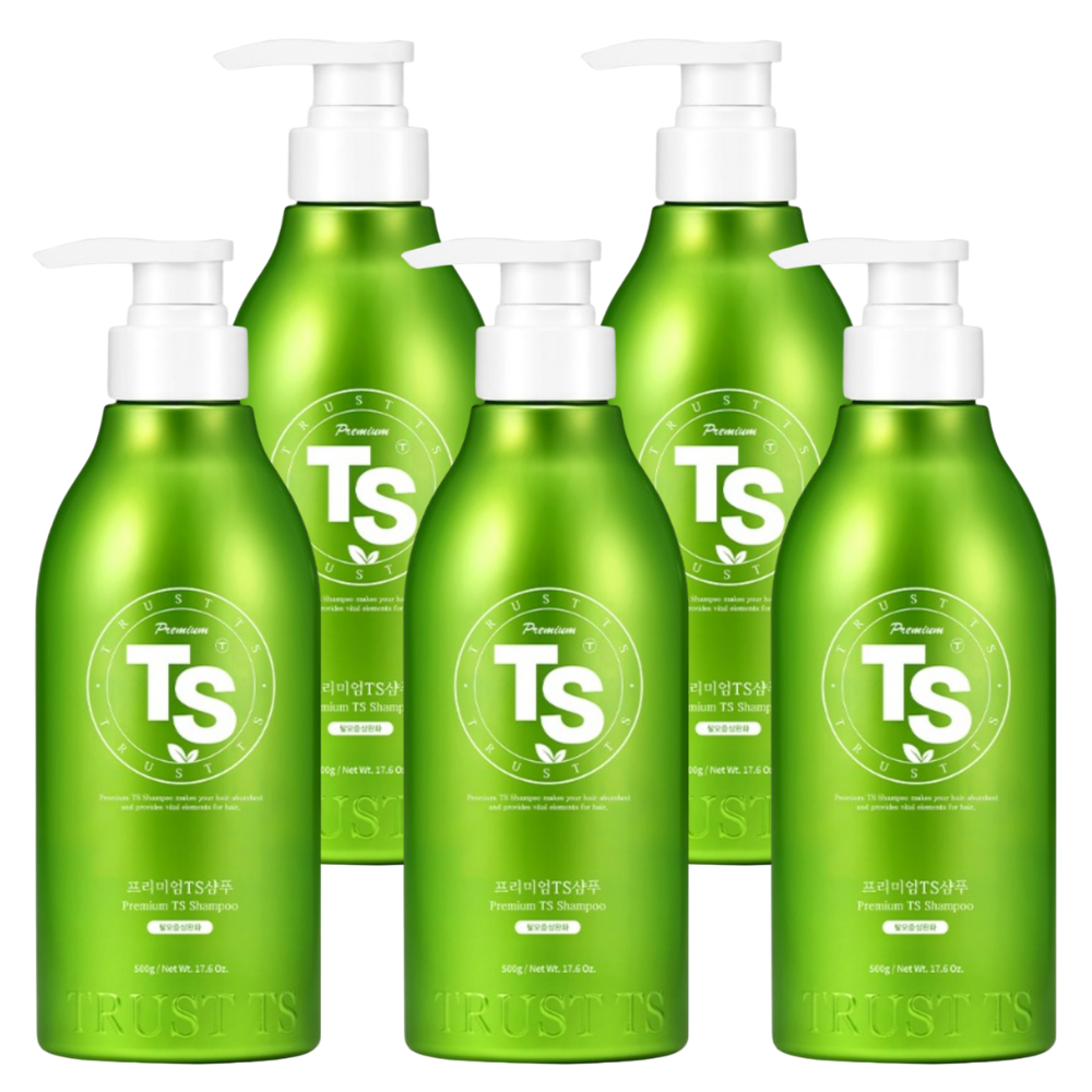 TS 프리미엄 탈모샴푸 500g, 5개 - 상품 이미지