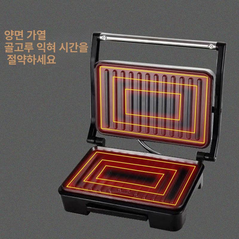 오징어구이기 군고구마기계 맥반석 전기용 오징어굽는기계 전기식 철판 전기구이기 - 상세 이미지 3