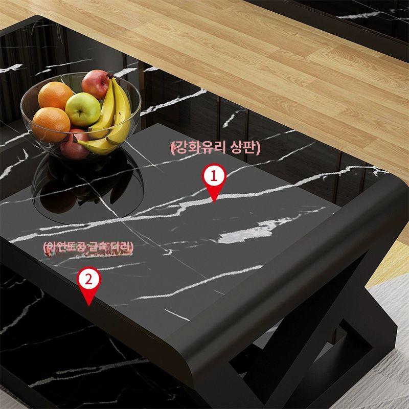 고급 진열장 거실 인테리어 모던 가구 디스플레이 캐비닛 앤틱 미니멀 스타일 - 상세 이미지 4