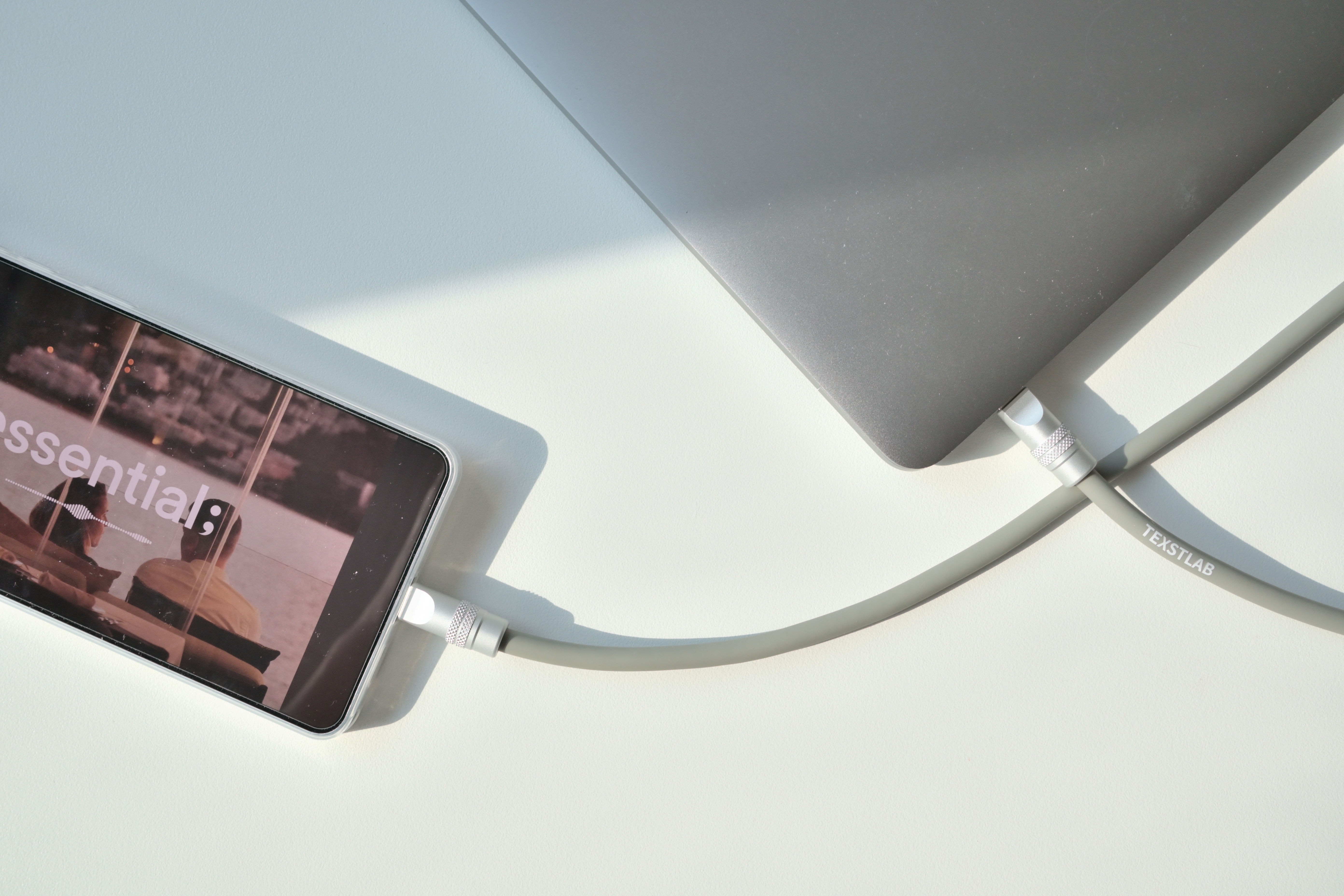 텍스트랩 USB C to C타입 240W 초고속 충전 PD 실리콘 케이블 - 상세 이미지 2