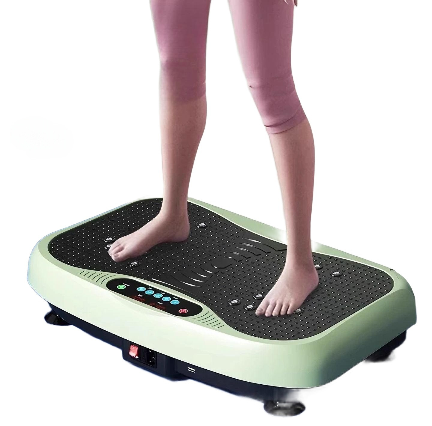 게으른 사람을 위한 지방연소 뱃살 안배 우선 진동 즐겨찾기 발판 스마트 덜덜이 - 상품 이미지