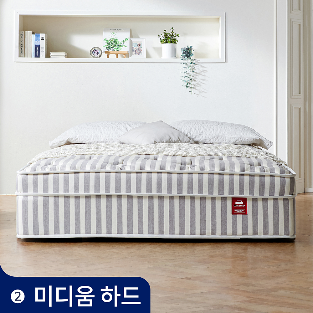 코어슬립 시그마블랙 5중 레이어 메모리폼 허리에 좋은 호텔 롤팩 매트리스 SS 이미지 4