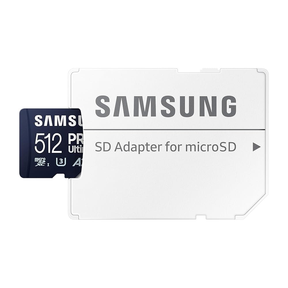 삼성 PRO 얼티밋 마이크로SD 메모리 카드 + 어댑터, 512GB 마이크로SDXC, 최대 200MB/s, 4K UHD, UHS-I, 클래스 10, U3, V30, GoPRO 액션 - 상세 이미지 2