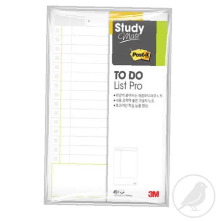 솔선마켓협력사 포스트잇플래너 포스트잇스터디메이트 목표달성플래너 할일 리스트 102x149mm