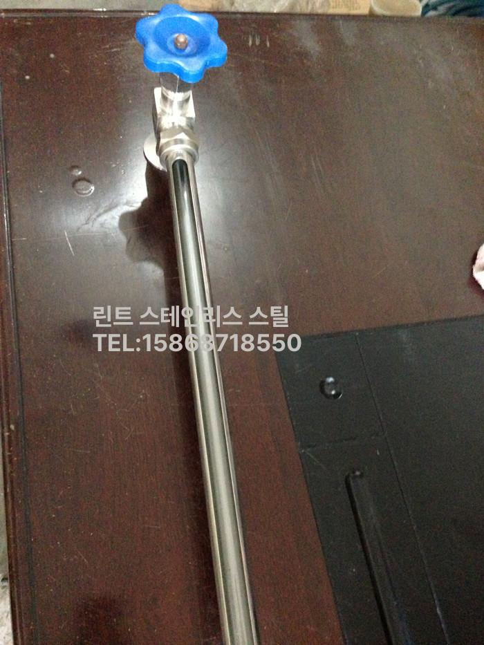 스텐 기름탱크 수위측정기 액체 저수통 수위계 수위게이지 플로트 레벨게이지 밸브 - 상세 이미지 5