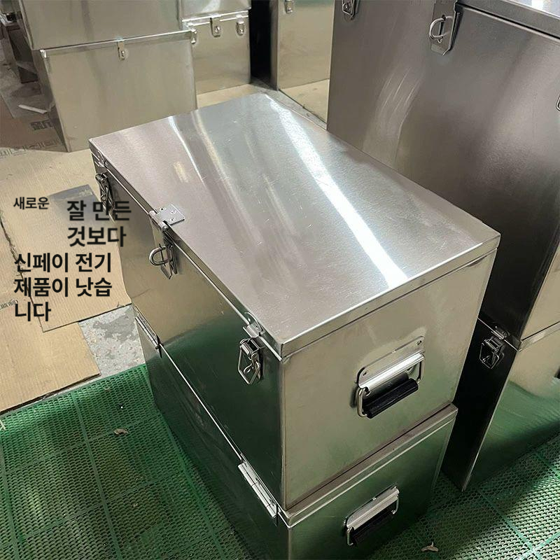 픽업트럭 적재함 스테인레스 공구상자 하부 수납함 포터 화물차 툴박스 방수 보관함 - 상세 이미지 3