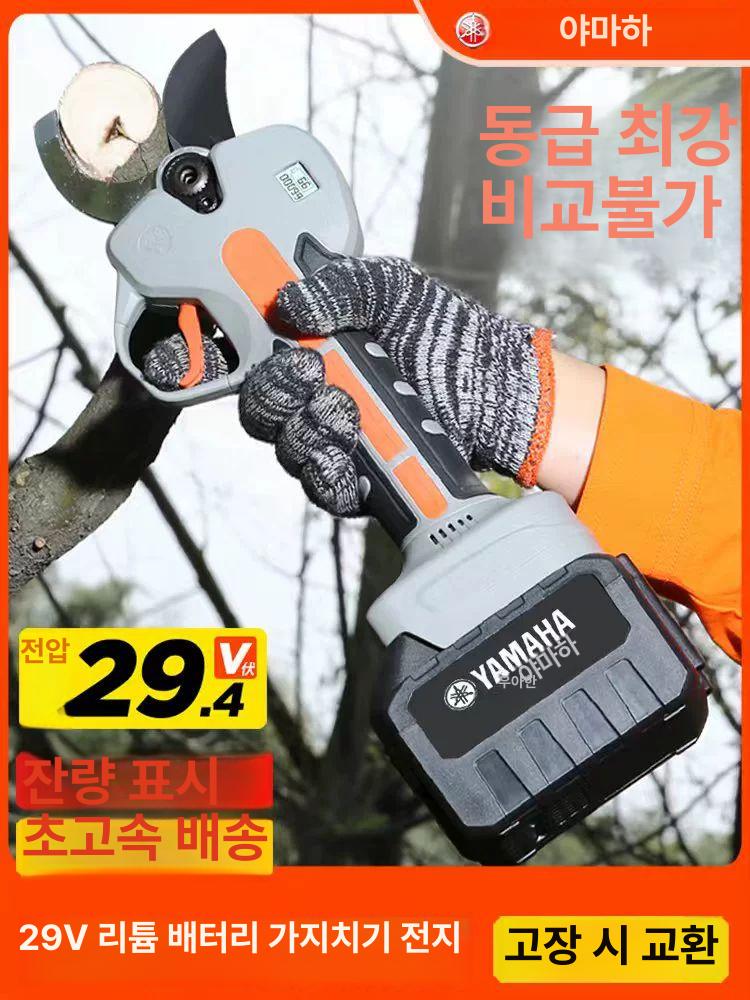 전동 장대 전지 나무 가위 전정 가지치기 충전식 전기 고지톱 밸류툴 장대톱 충전 - 상세 이미지 4