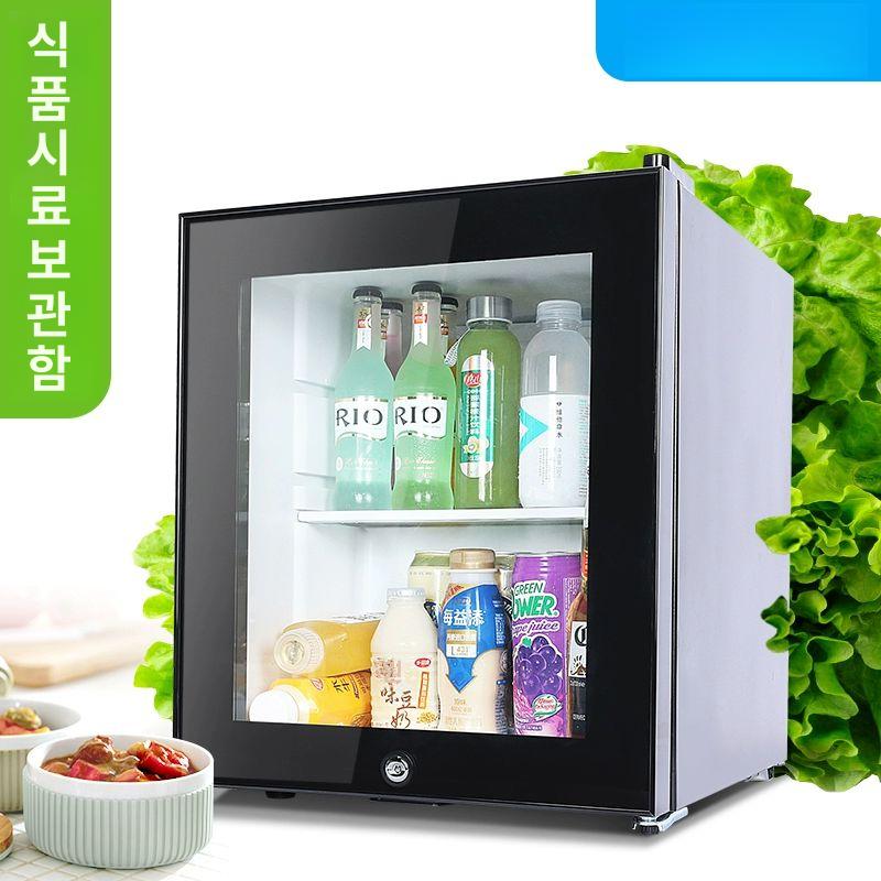 카페 쇼케이스 냉장고 디스플레이 미니 진열대 업소용 탁상용 식당 음료수 제과점 - 상세 이미지 3