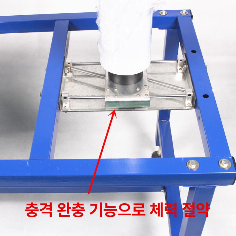 팔레트 랩핑기 반자동 수동 공업용 턴테이블 포장기계 산업용 랩 머신 - 상세 이미지 4