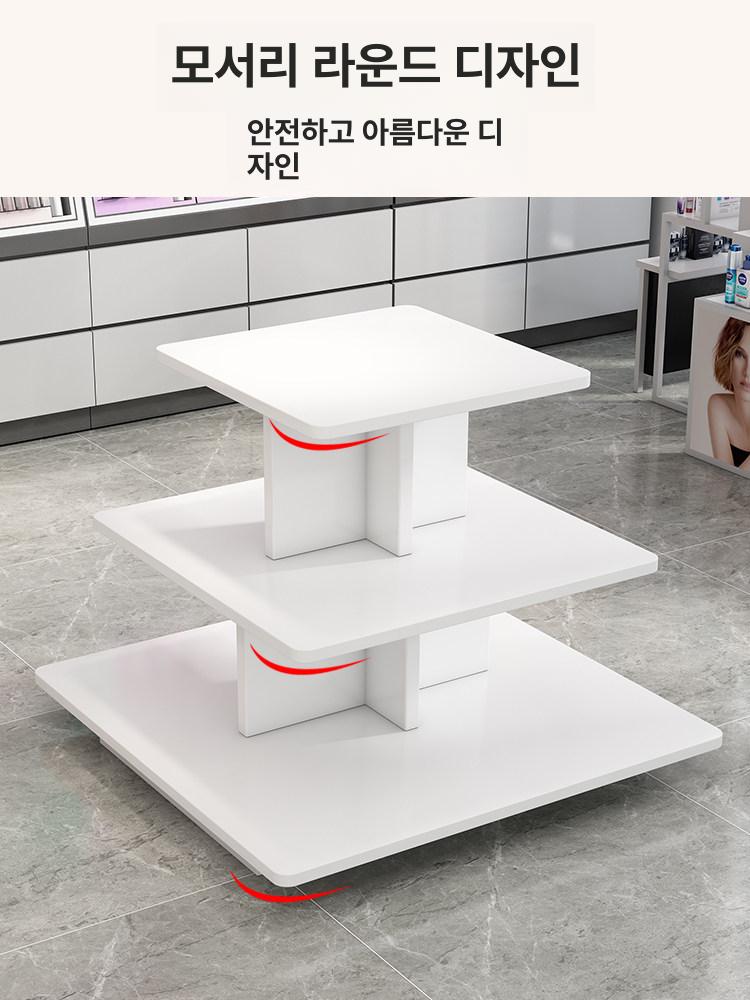 매장 진열대 계단식 가방 선반 쇼핑몰 베이커리 아크릴 전시 매대 디스플레이 - 상세 이미지 3