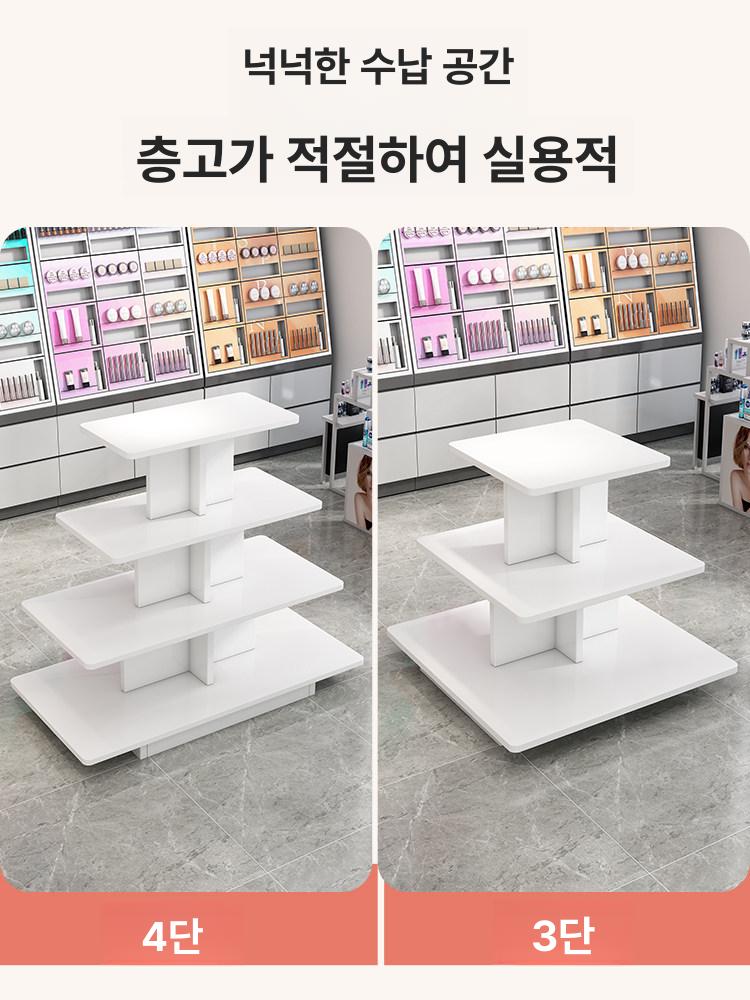매장 진열대 계단식 가방 선반 쇼핑몰 베이커리 아크릴 전시 매대 디스플레이 - 상세 이미지 4