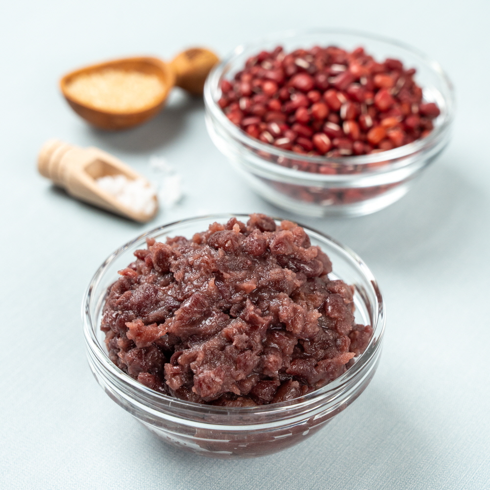 싸리재 국산 통단팥 [ 팥빙수팥 (냉동) 1kg ] 수제 팥빙수 만들기 재료 토핑 대용량 - 상세 이미지 4