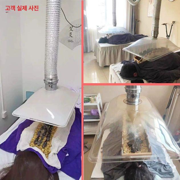 쑥뜸 연기제거기 무연 흡입식 제연 환기 시스템 한방 뜸요법 시술용 연무배출기 - 상세 이미지 3
