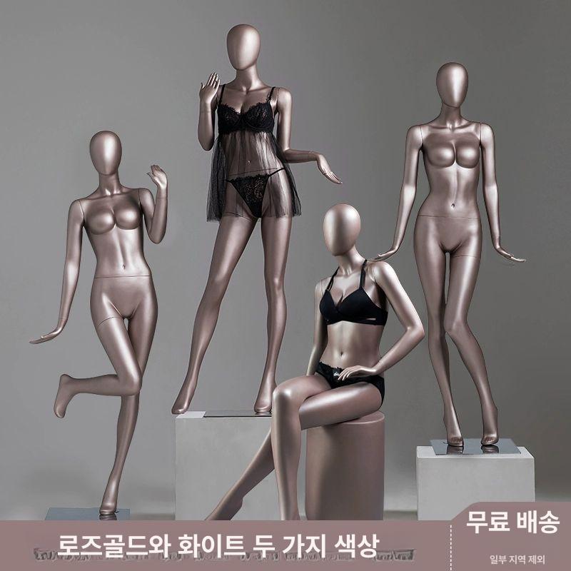 촬영용 전신마네킹 속옷 언더웨어 토르소 의류매장 모형 여자 소품 진열대 피팅용 - 상세 이미지 2