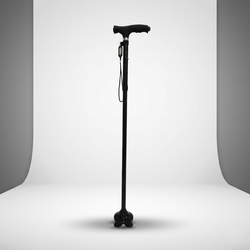 맨사템 경량 노인지팡이 네발 접이식 할머니 어르신 고급형 - 상세 이미지 2