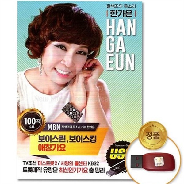 성인 한가은 usb 100곡 한가은 앨범 트로트 가요 - 상품 이미지