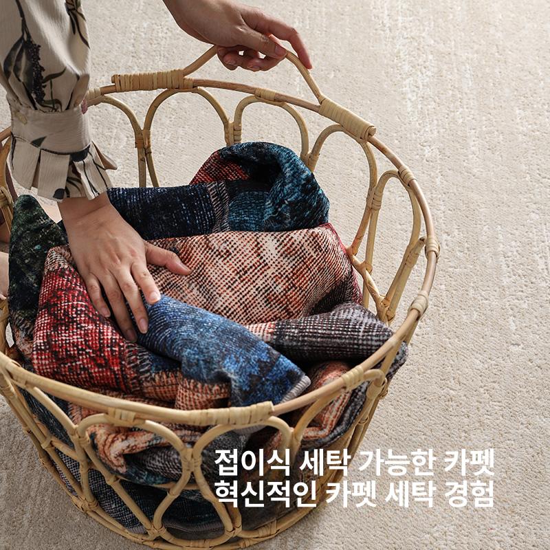 모로칸 러그 긴 카펫 페르시안 직사각형 북유럽 바닥 원형 터키 트라이벌 베르베르 - 상세 이미지 5