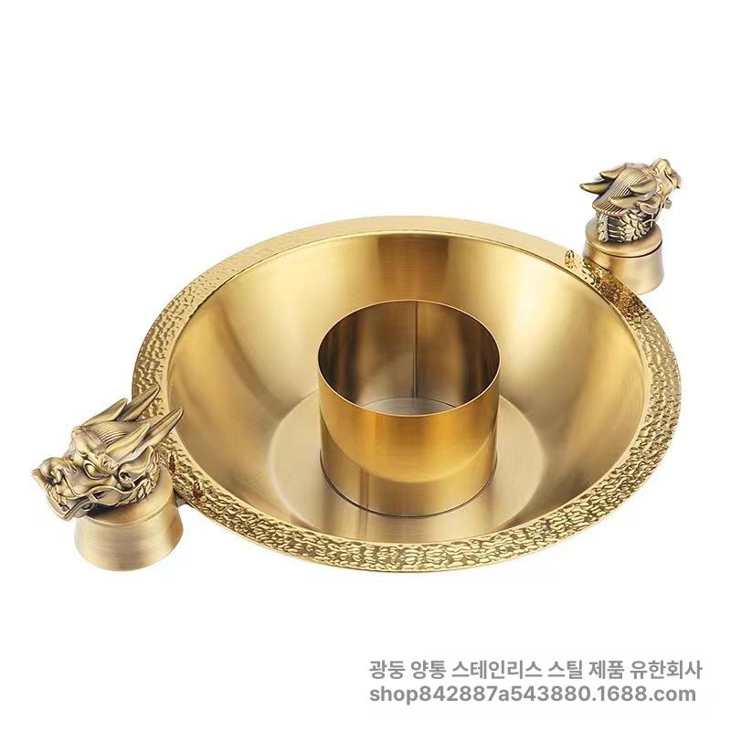 훠거 마라샹궈 원앙냄비 인덕션 반반냄비 중국식샤브샤브 다기능 전기냄비 상업용 - 상세 이미지 5