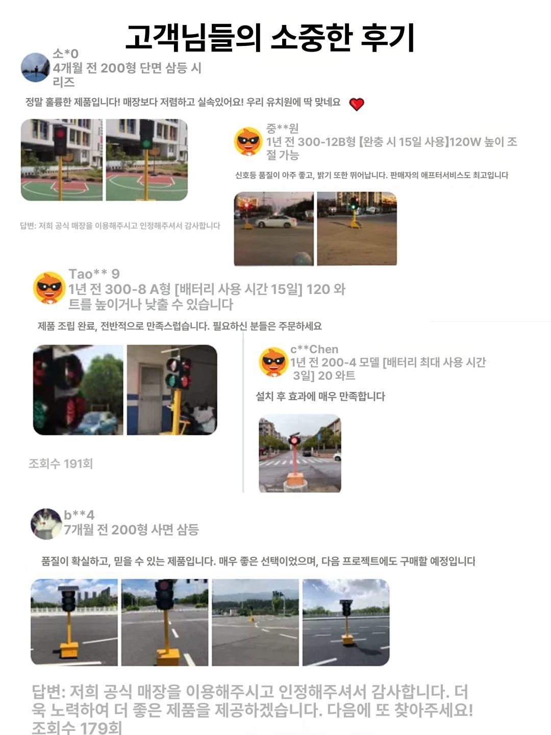 태양광 신호등 작업도로 건설등 경고등 교통 안전등 공사장 비상등 유도등 표지판 - 상세 이미지 5