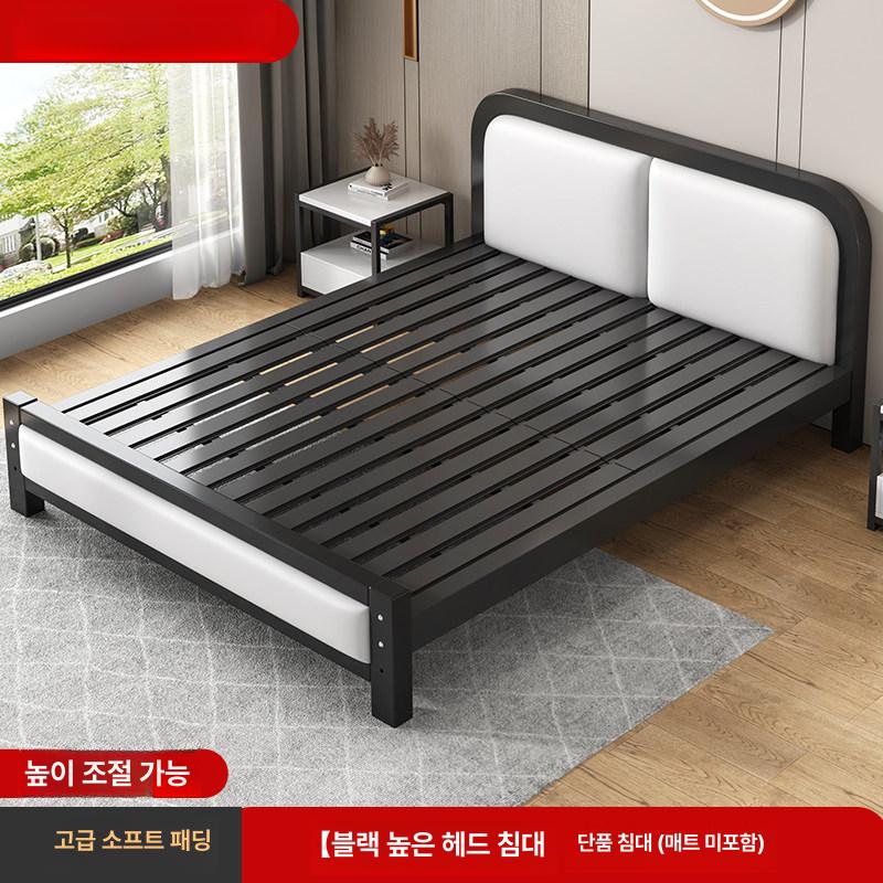 접이식 침대 프레임 원룸 간이 깔판 평상 매트리스 옥상 야외용 조립식 베드 - 상품 이미지