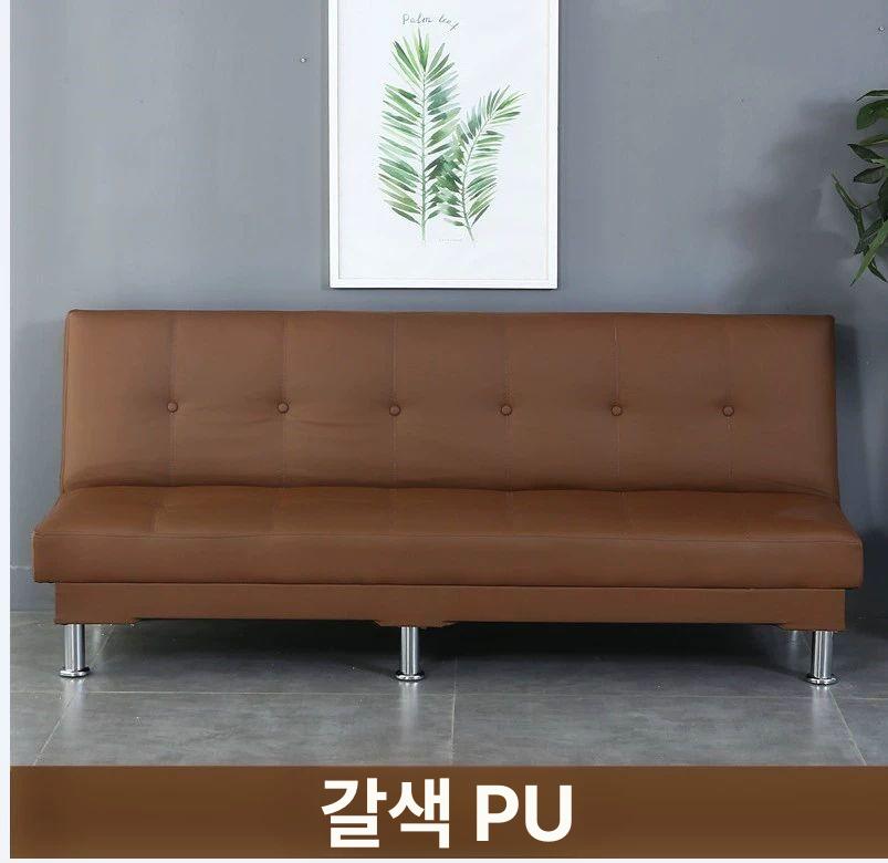 병원 대기실 소파 인조가죽 대형 라운지 체어 접이식 쇼파 미용실 오피스 휴게실 긴의자 업소용 가구 - 상품 이미지
