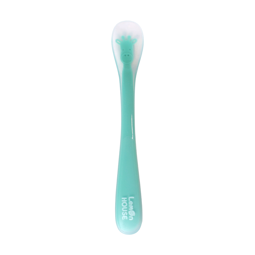 레몬하우스 말랑기린스푼 이유식숟가락 국산 스푼 백금실리콘 BPA 미세플라스틱 불검출 소프트헤드 - 상세 이미지 5