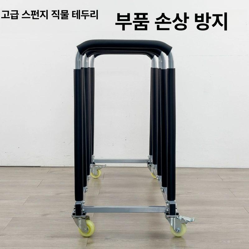 자동차 타이어 휠 보관함 수납 진열대 선반 스토리지 랙 정비소 창고 수리점 패널 도어 내부 바퀴 거치대 - 상세 이미지 4