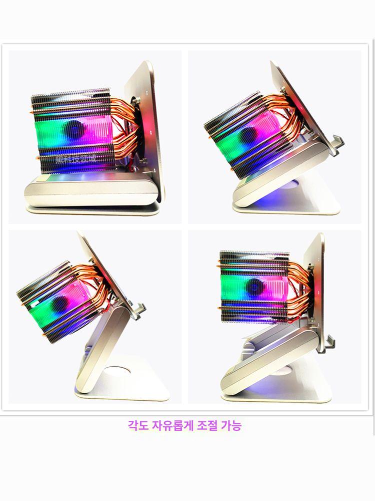 초고성능 반도체 태블릿 쿨러 냉각기 수냉 안드로이드 쿨링 호환용 지존 냉각거치대 - 상세 이미지 4