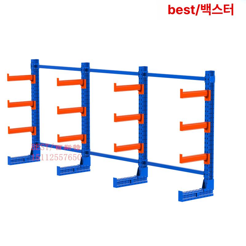 철재 파이프 랙 대용량 보관대 공업용 스탠드 튜브 수납 적재 선반 창고 보관용 산업용 거치대 - 상세 이미지 2