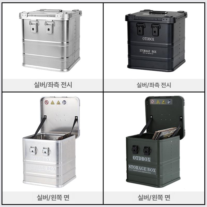 LP레코드판 컬렉션 수납함 빈티지 스타일 대용량 보관 정리 오디오 음반 보호 디스플레이 선반 꽂이 잠금식 원목 캐비닛 진열장 앨범 박스 - 상세 이미지 4
