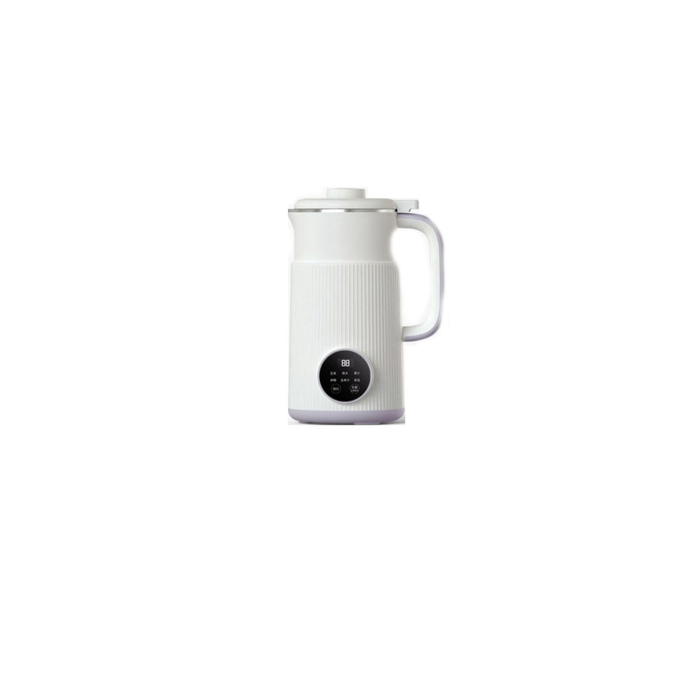 가정용 두유 콩물 미니 유리 스테인리스 10중날 1500ml 무공 1 바이올렛 304스테인레스 스틸 안감 10날 - 상품 이미지