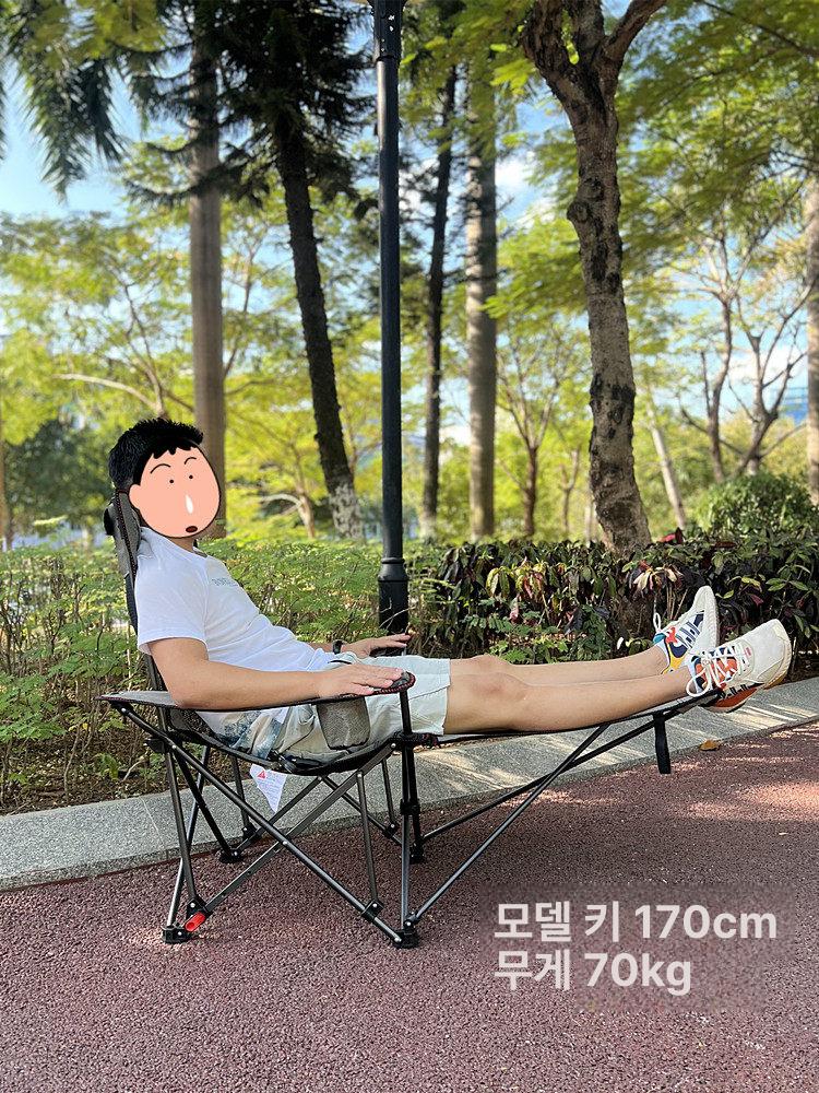 접이식 낚시의자 누울수있는 민물의자 사계절용 바다 다기능 낚시용품점 침대 캠핑 - 상세 이미지 5