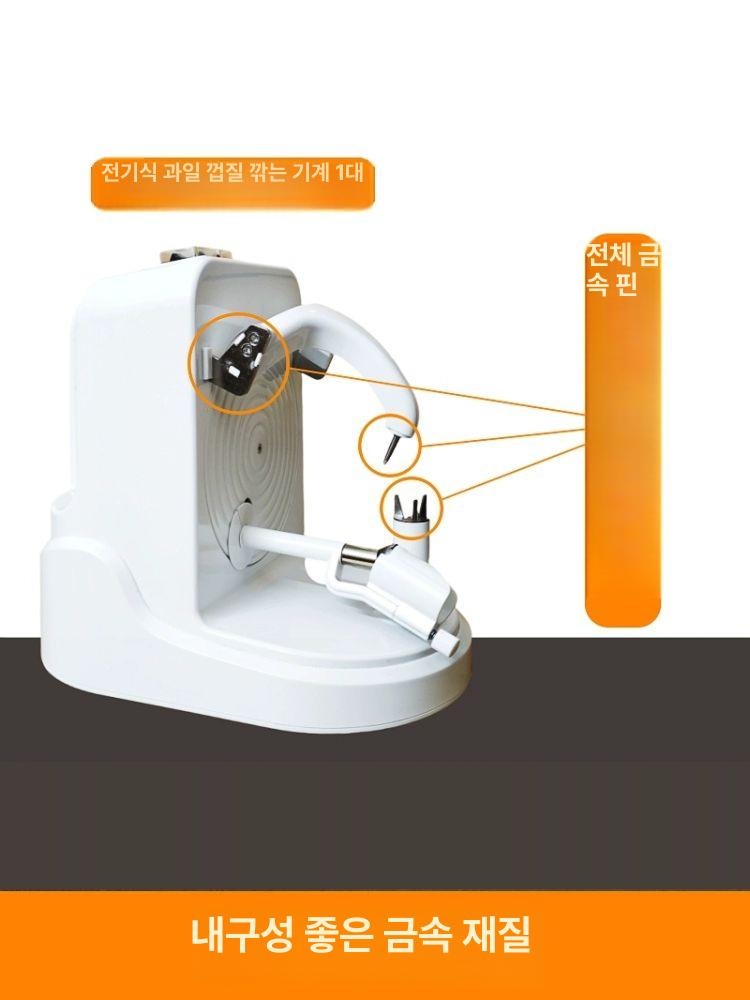 자동 과일깍는기계 사과 껍질제거 박피기 감 과일깍기 깎기 과일깎는기계 - 상세 이미지 2