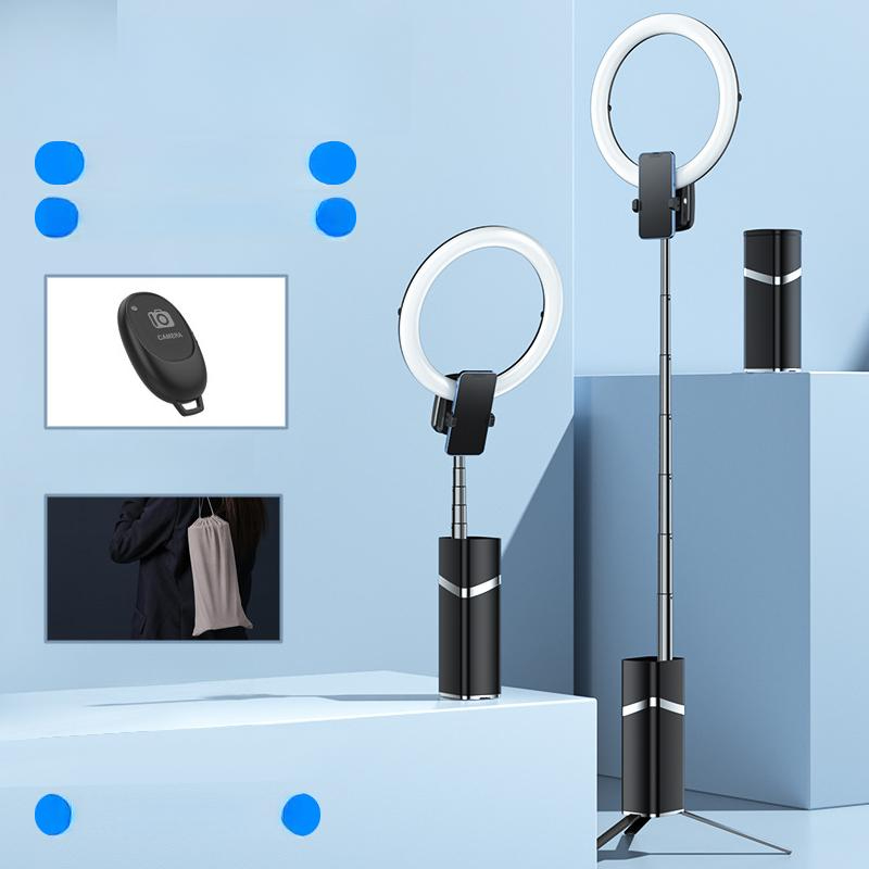 LED 링라이트 라이브 방송 촬영 조명 삼각대 개인방송 영상 스튜디오 카메라 장비 - 상품 이미지
