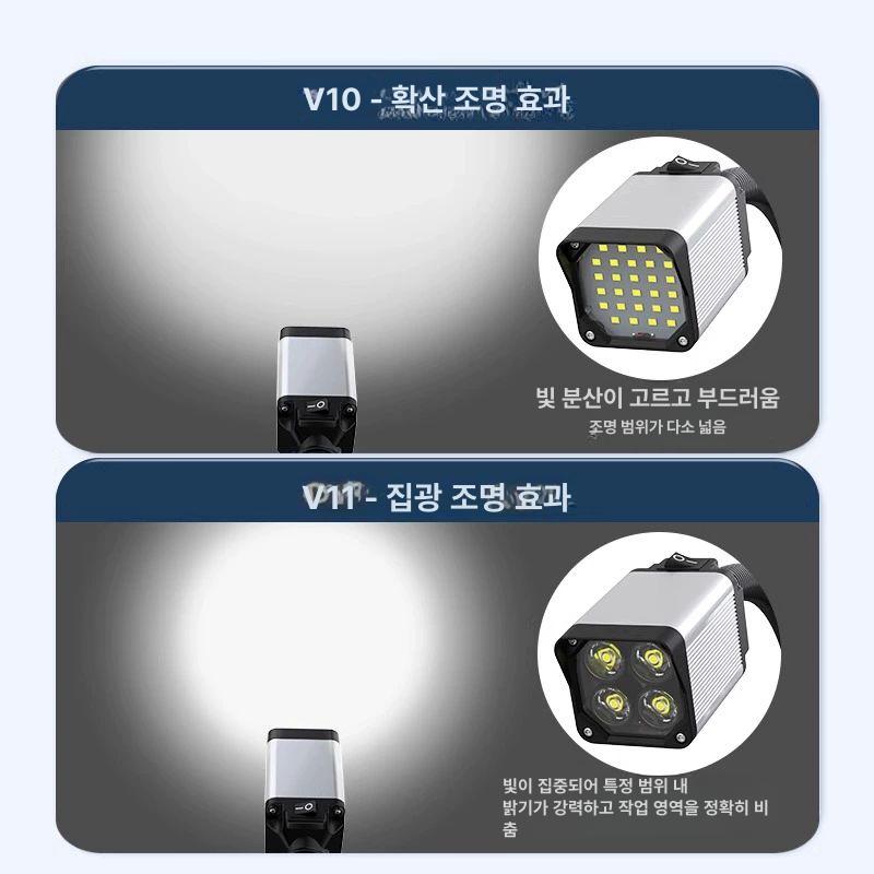 미니 핀조명 클립형 스탠드 램프 장식 스폿라이트 스포트라이트 탁상형 원형 수리 - 상세 이미지 2