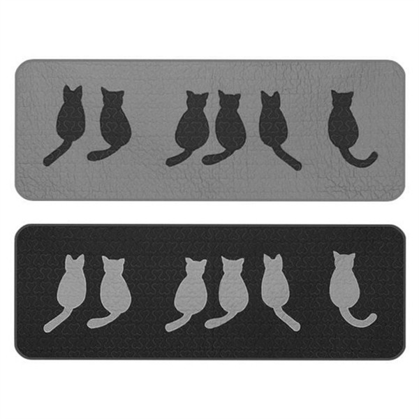 퀼트 고양이 주방 매트 현관 고양이발 매트 대형 싱크대 - 상품 이미지