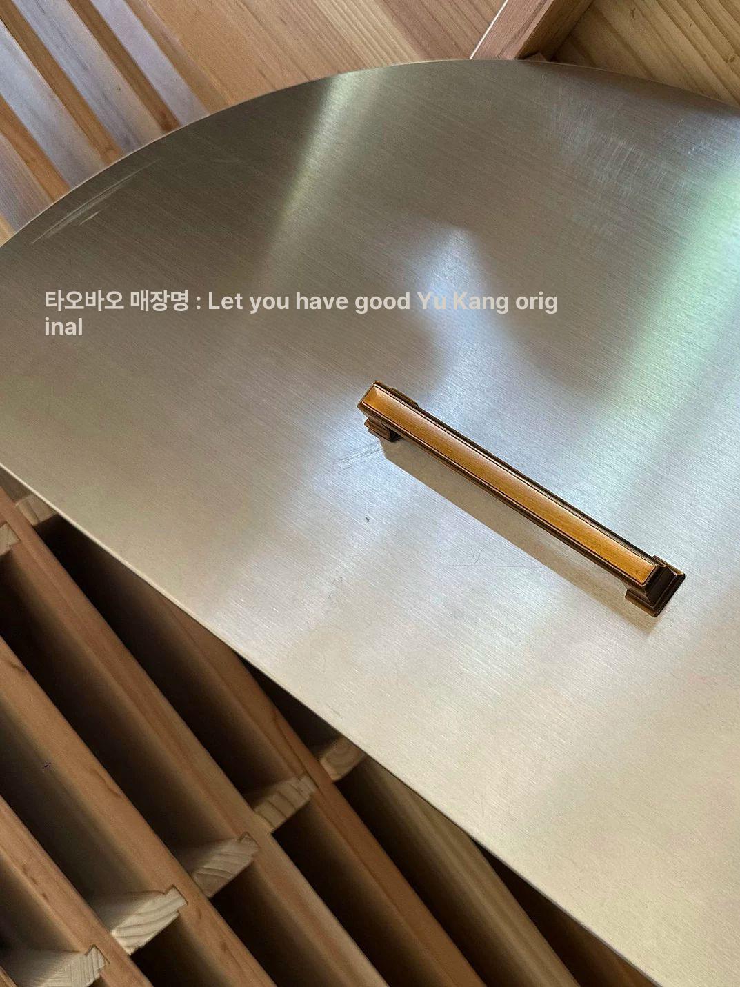 식당 무쇠솥 덮개 주철 냄비뚜껑 대형가마솥 화덕 커버 직경 업소용 가마솥뚜껑 - 상세 이미지 4
