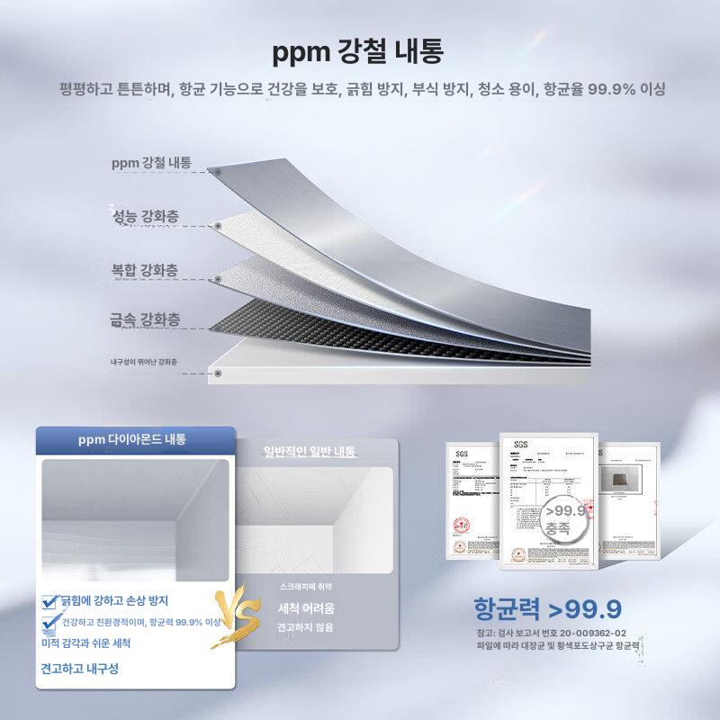 업소용 급속냉동고 육류 신선도 유지 상업 블래스트 냉동기 저온 저장고 - 상세 이미지 2