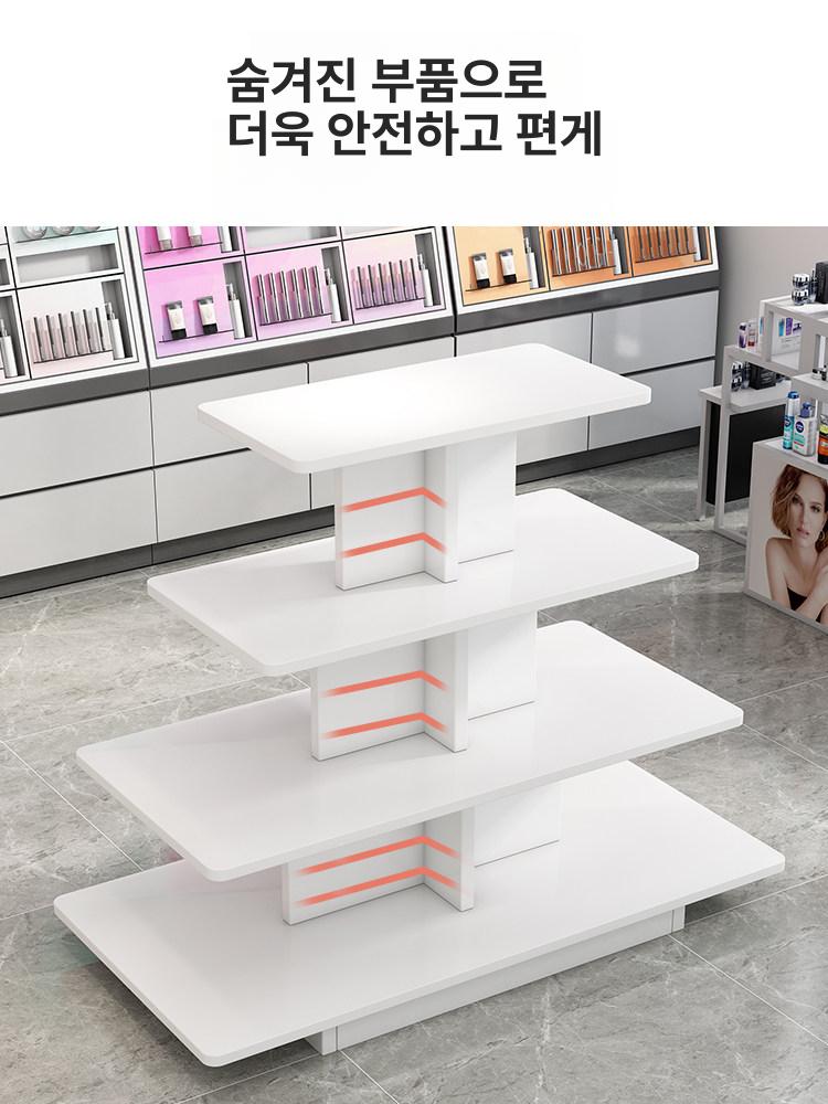 매장 진열대 계단식 가방 선반 쇼핑몰 베이커리 아크릴 전시 매대 디스플레이 이미지 6