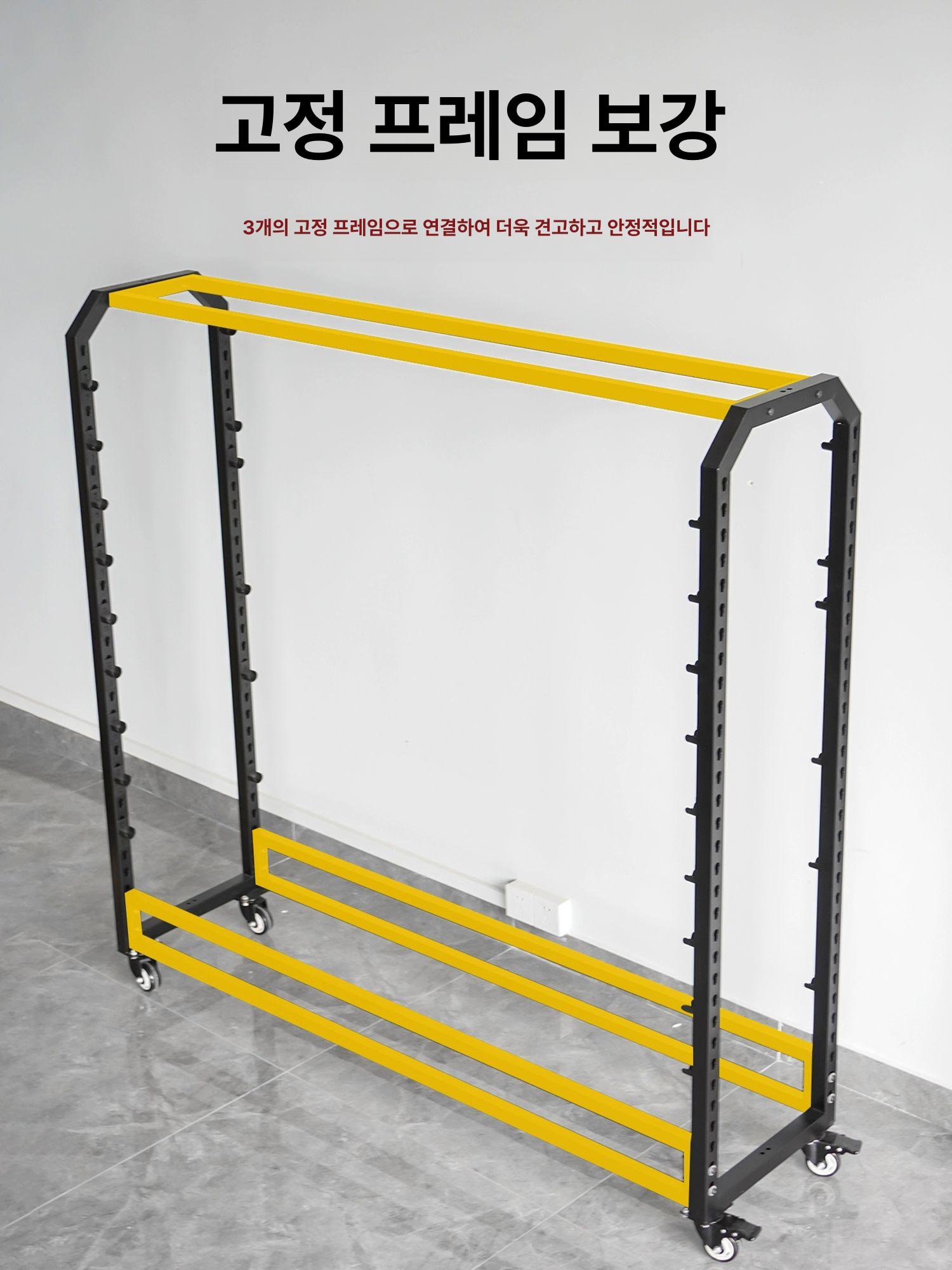 필름지 롤거치대 진열대 보관함 걸이대 높이 꽃집 꽂이 포장 바퀴 정리 비닐 - 상세 이미지 2
