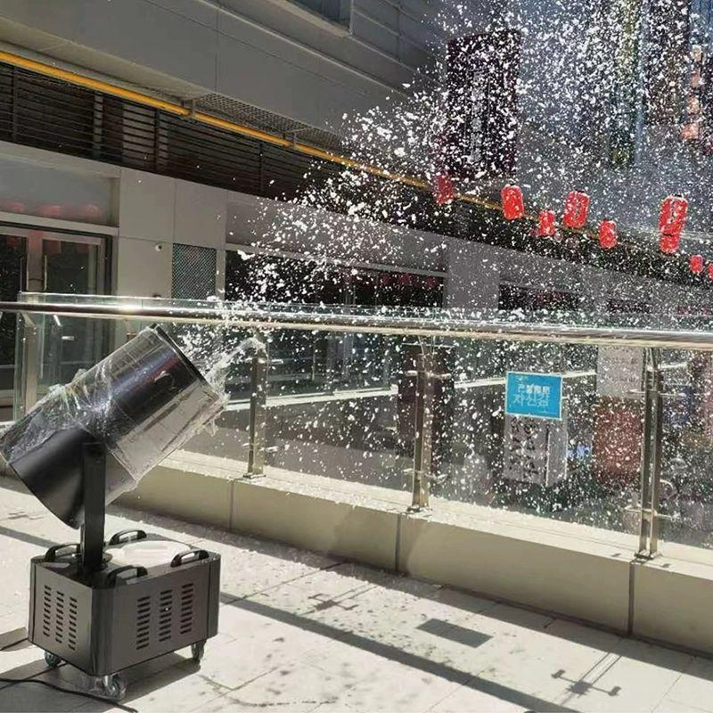 무대 머신 공연 파티 눈송이 스노우 눈꽃기계 특수효과 인공눈기계 소품 행사장 - 상세 이미지 3