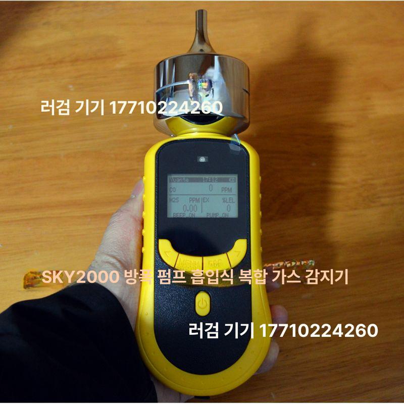 유황 복합가스측정기 검출기 농도 누출 산업용 분석 수소 가연성 테스트기 가스감지기 - 상세 이미지 3