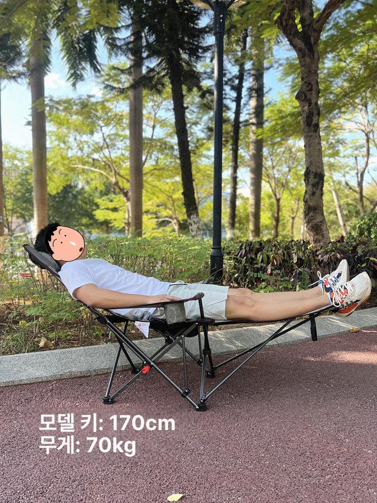 접이식 낚시의자 누울수있는 민물의자 사계절용 바다 다기능 낚시용품점 침대 캠핑 이미지 6