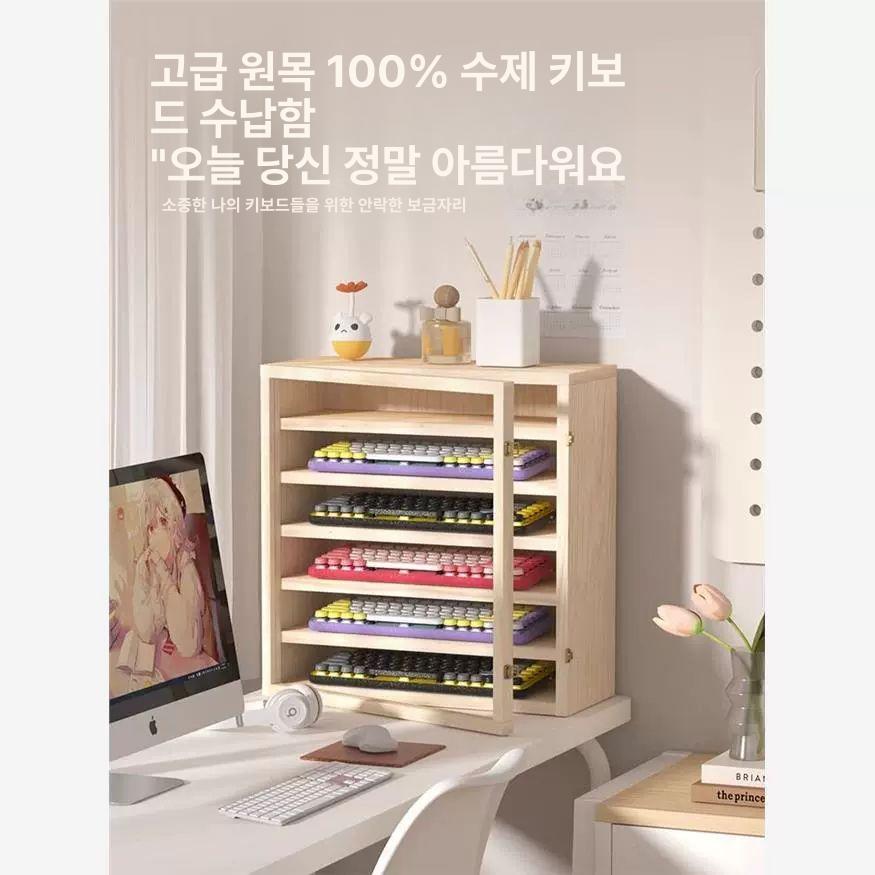 원목 선반 벽장식 오픈선반 책장 진열대 벽수납장 홈인테리어 디스플레이 거치대 정리장 - 상세 이미지 3