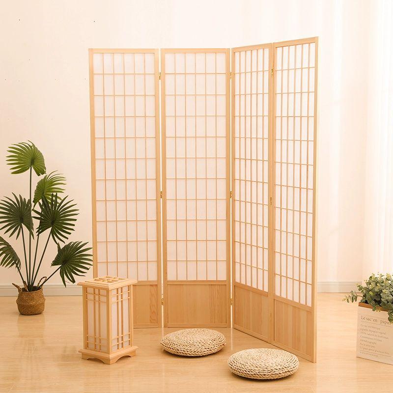 가림막 파티션 우드 칸막이 빈티지 가벽 식당 병풍 인테리어 이동식 무타공 공간분리 - 상세 이미지 4