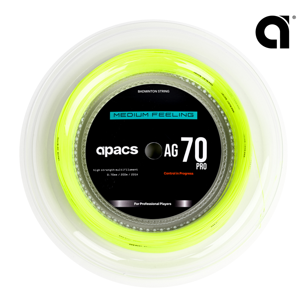 아펙스 줄 AG70 PRO 200m 롤 배드민턴 라켓 스트링 거트 반발력 (0.70mm) - 상세 이미지 4