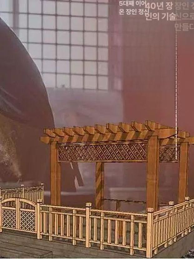 가림막 칸막이 카페 업소용 사무실 나무파티션 간이벽 주방파티션 주방가벽 공간 - 상세 이미지 4