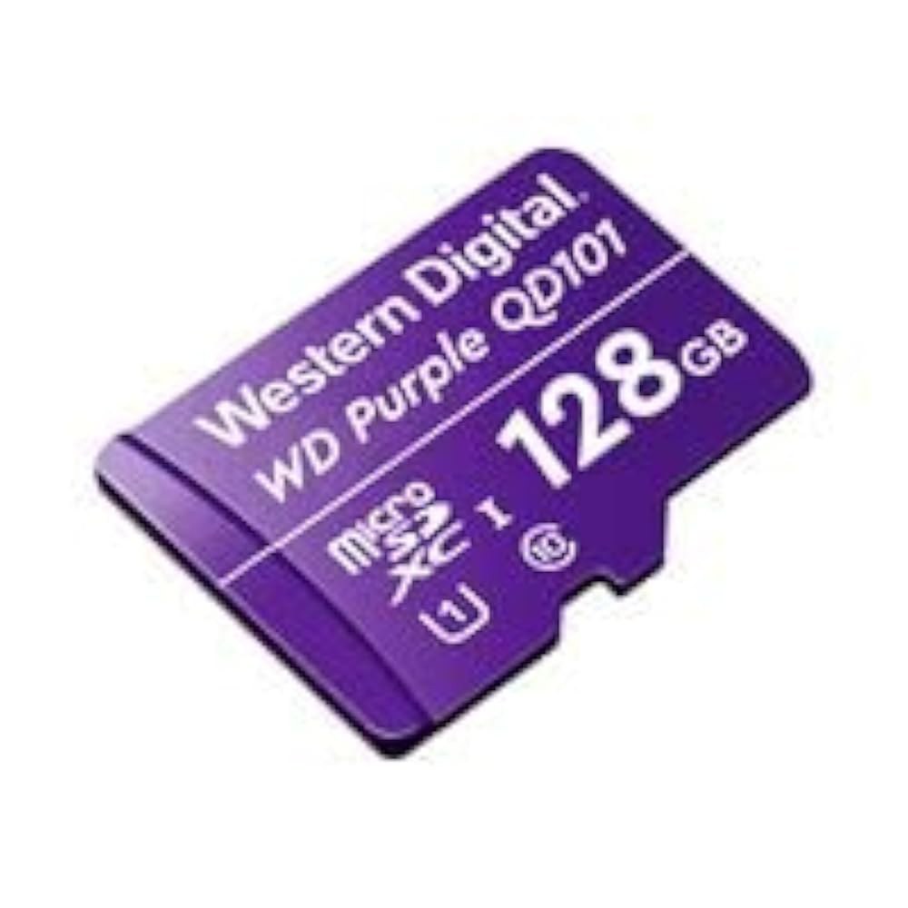 웨스턴 디지털 마이크로SD 퍼플 128GB 메모리 모듈 - 상세 이미지 3