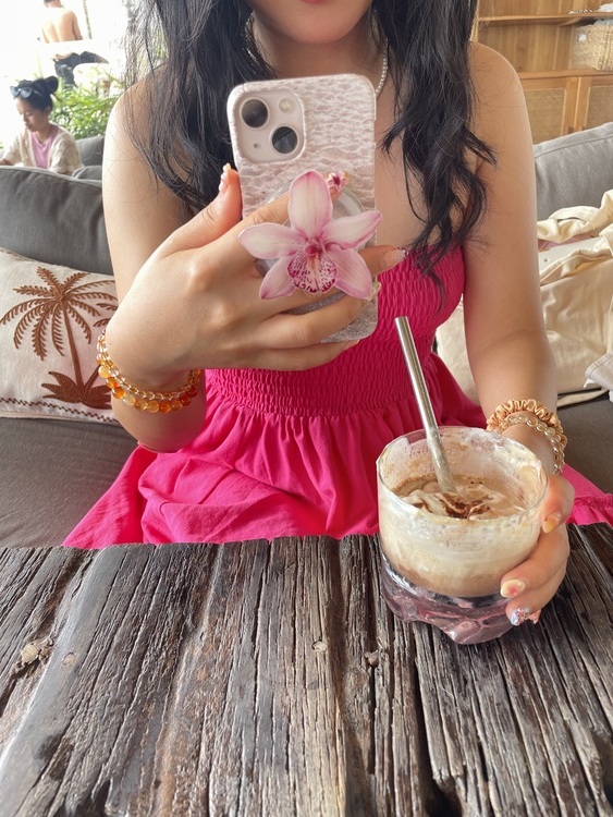 LA판타지 인스타 감성 플라워 맥세이프 그립톡 이미지 8
