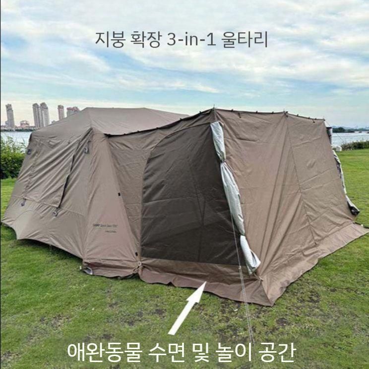 캐노피 측면 접이식 그늘막 가림막 야외천막 렉타 대형 방풍 간이 방수 선쉐이드 캐노피천막 - 상세 이미지 3